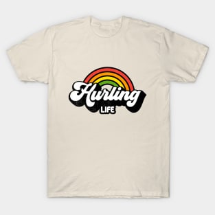 Groovy Rainbow Hurling Life T-Shirt